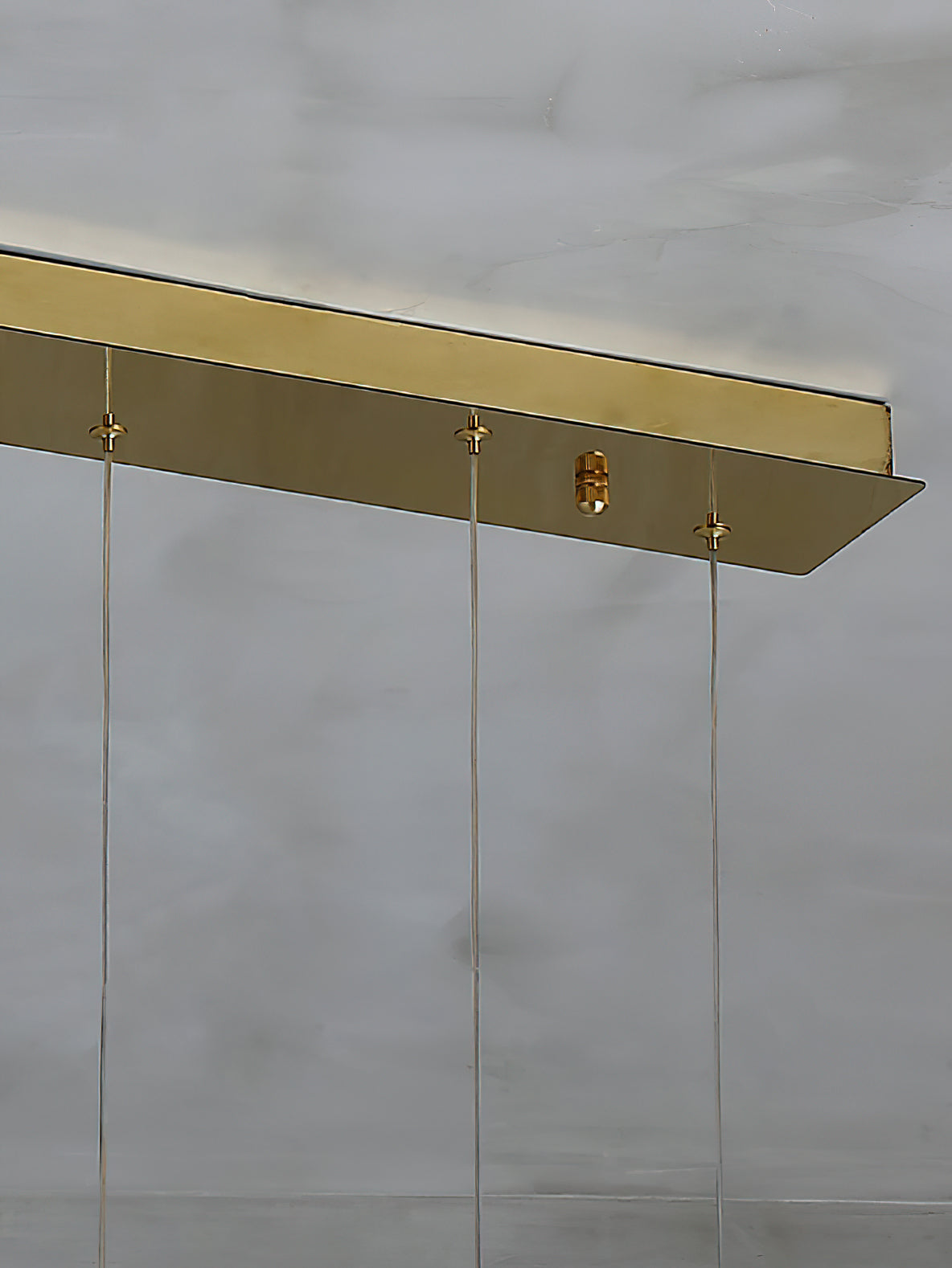 Alabaster Box Linear Chandelier, view 26