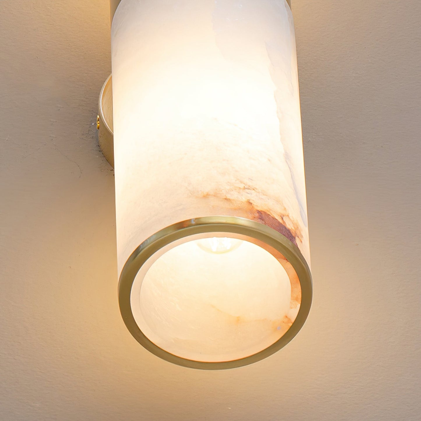 Crestmoor Vanity Alabaster Sconce, view 28