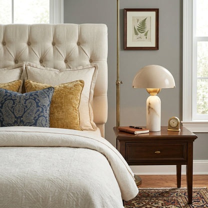 Peono Alabaster Table Lamp – Dimmable, view 10