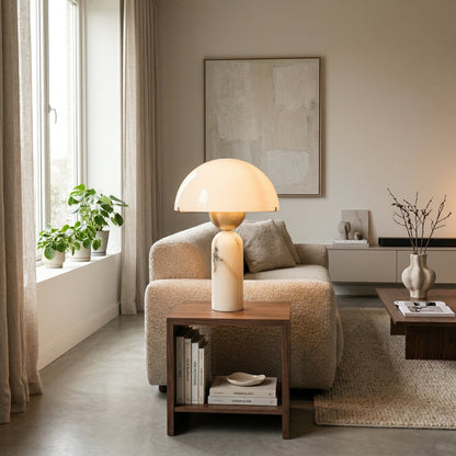 Peono Alabaster Table Lamp – Dimmable, view 5
