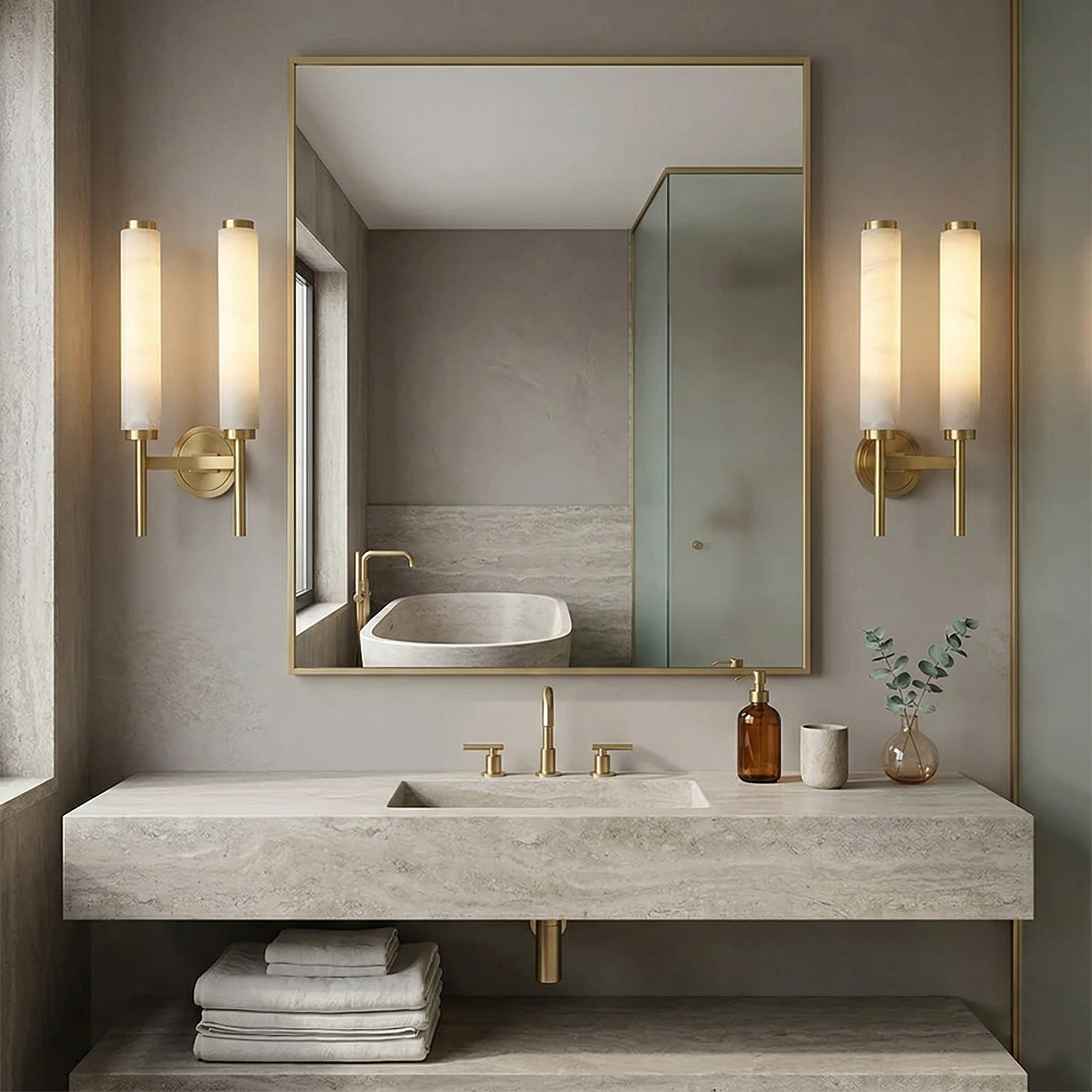 Brindisi Alabaster Wall Lamp – Dimmable, view 5