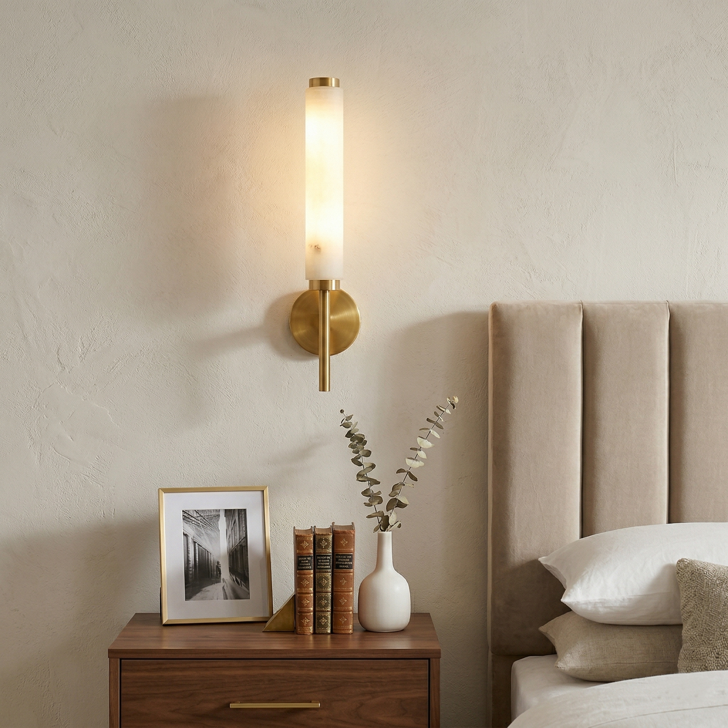 Brindisi Alabaster Wall Lamp – Dimmable, view 6