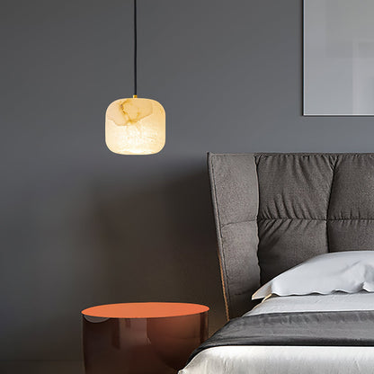 Alabaster Bedside Pendant Light, view 11