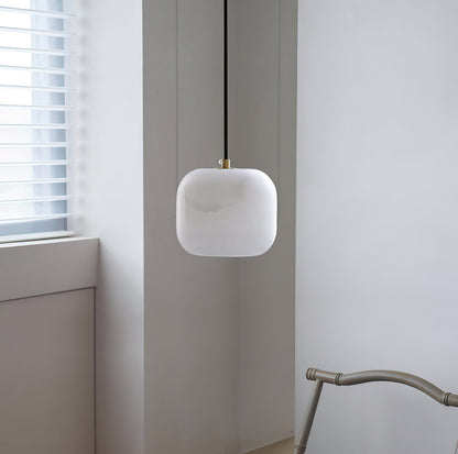 Alabaster Bedside Pendant Light, view 15