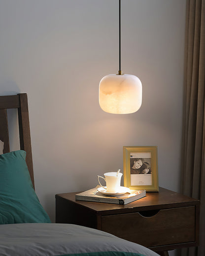 Alabaster Bedside Pendant Light, view 26