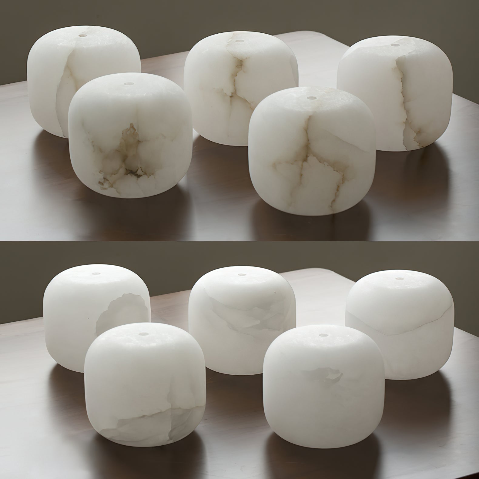 Alabaster Bedside Pendant Light, view 33