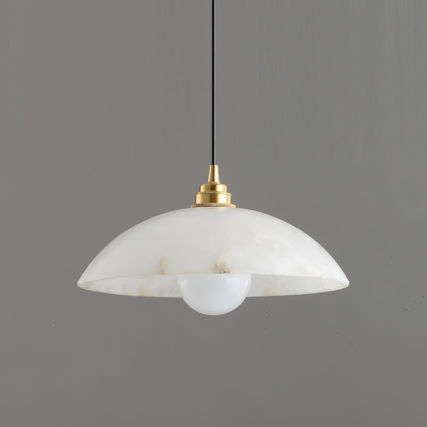 Alabaster Dome Pendant Light, view 27