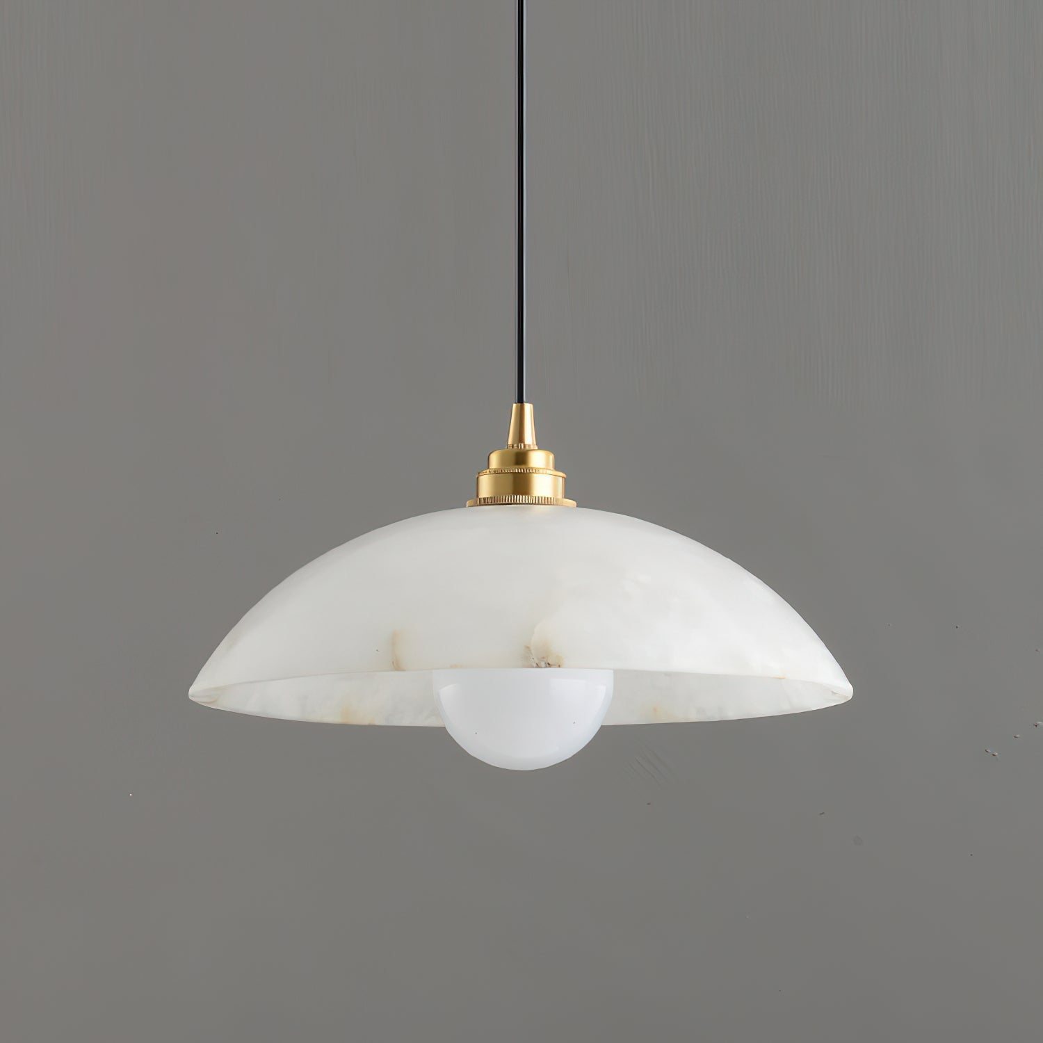 Alabaster Dome Pendant Light, view 27