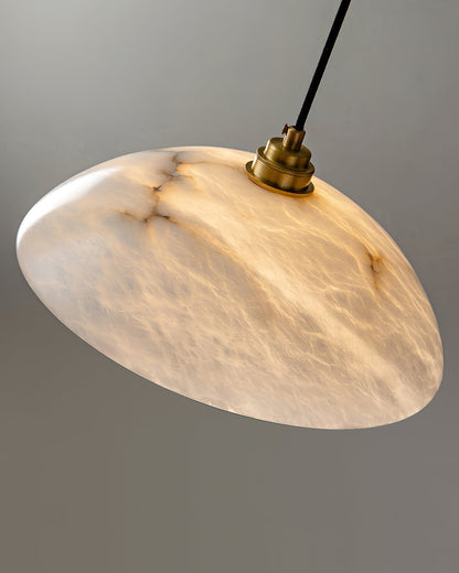 Alabaster Dome Pendant Light, view 31