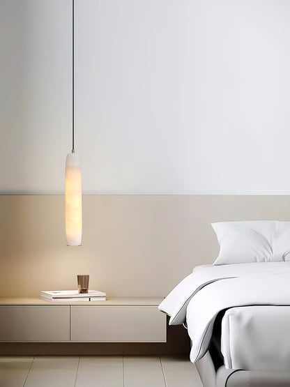 Alabaster Flute Pendant Light, view 28