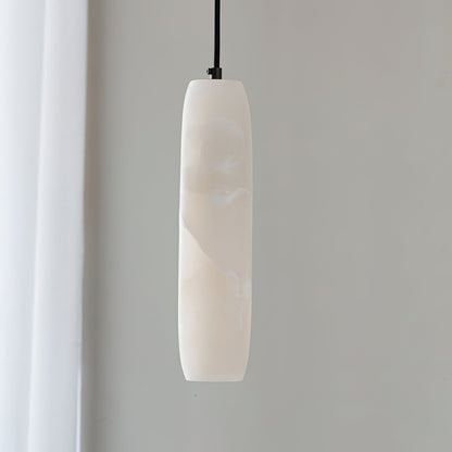 Alabaster Flute Pendant Light, view 30