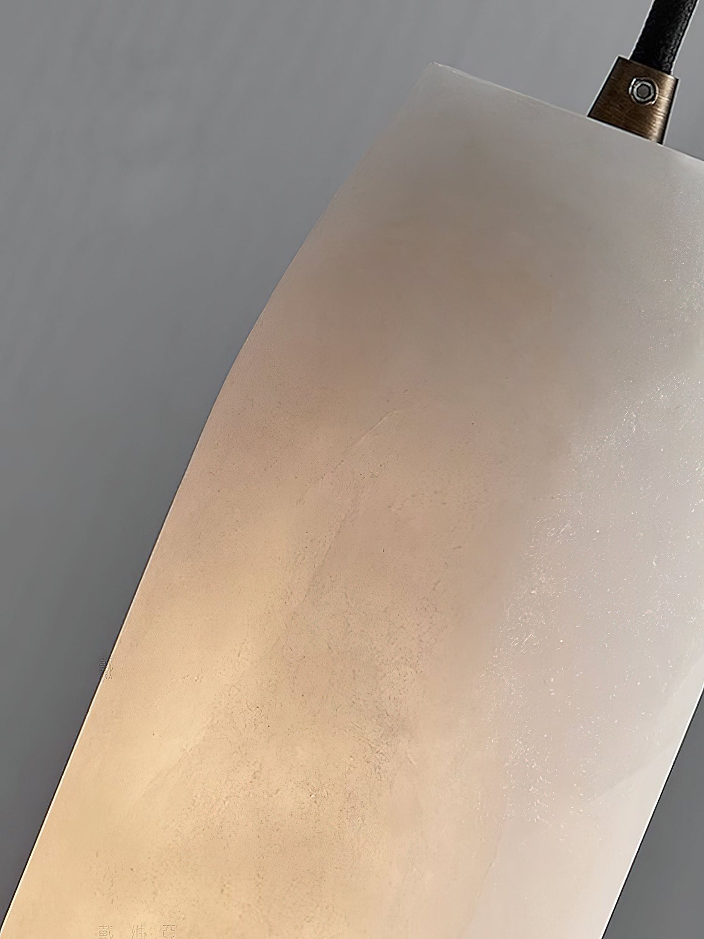 Alabaster Flute Pendant Light, view 34