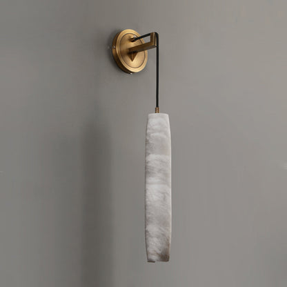 Alabaster Flute Wall Lamp – Dimmable, view 24