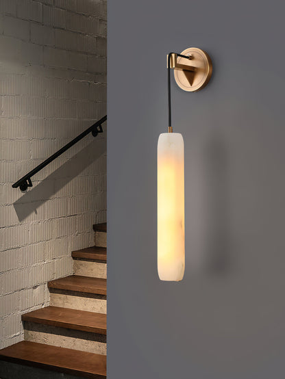 Alabaster Flute Wall Lamp – Dimmable, view 16