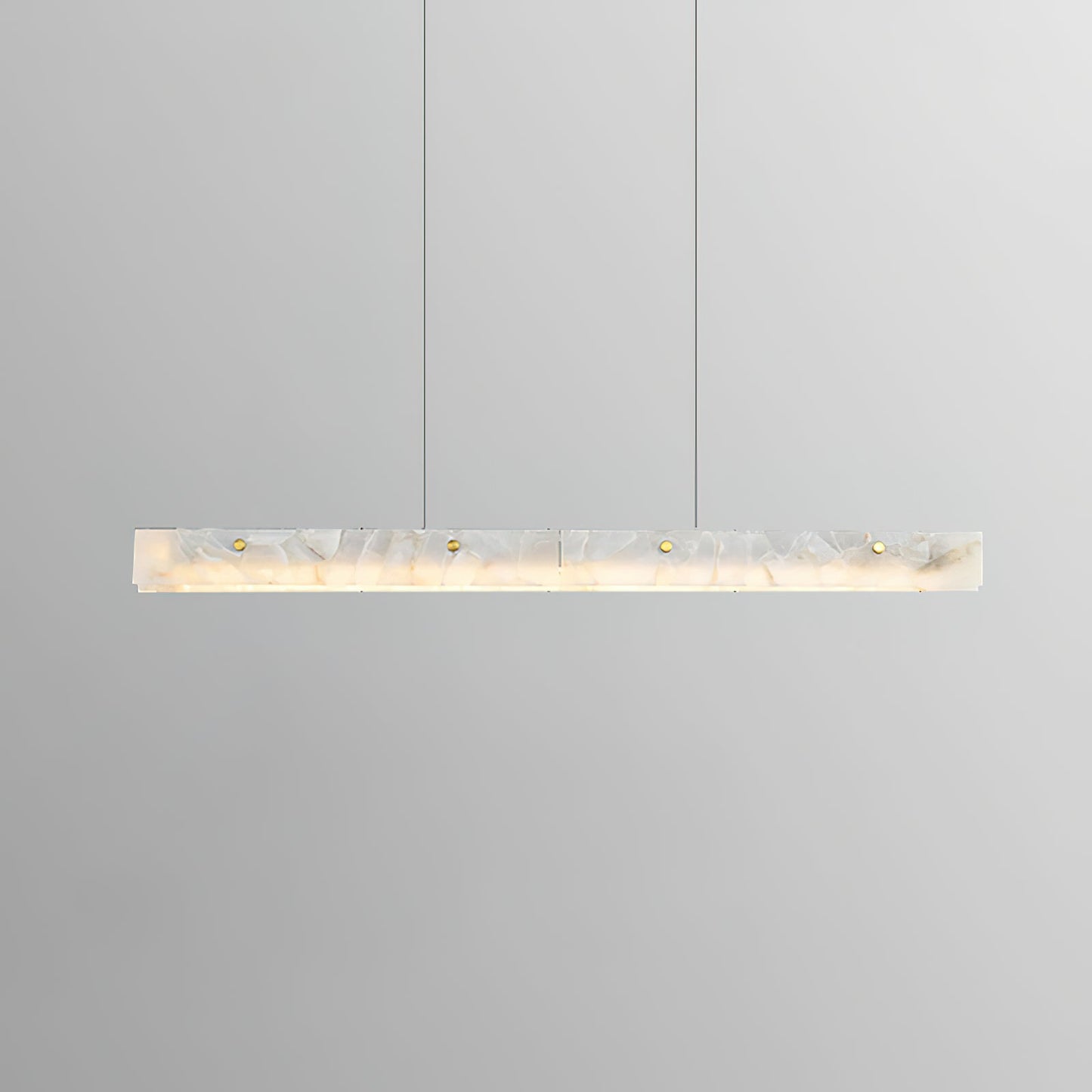 Alabaster LED Linear Pendant Light – Dimmable, view 26