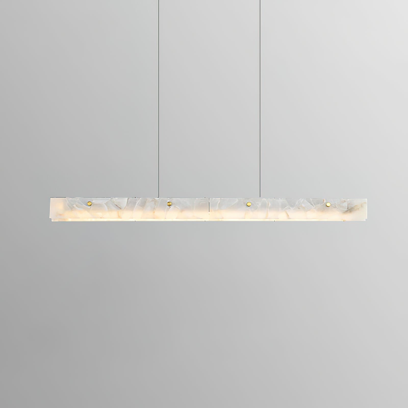 Alabaster LED Linear Pendant Light – Dimmable, view 26