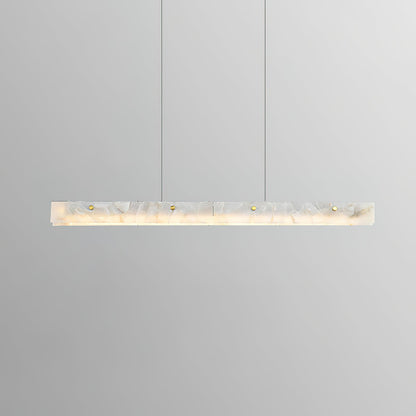 Alabaster LED Linear Pendant Light – Dimmable, view 26