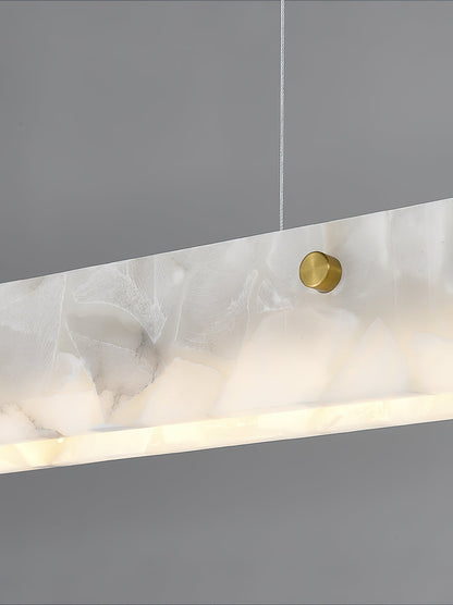 Alabaster LED Linear Pendant Light – Dimmable, view 27