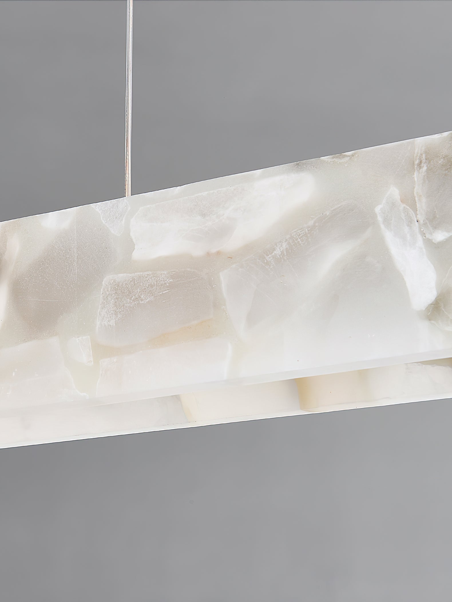 Alabaster LED Linear Pendant Light – Dimmable, view 28