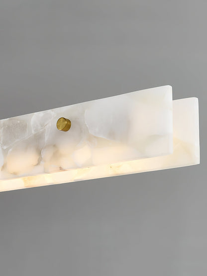 Alabaster LED Linear Pendant Light – Dimmable, view 29