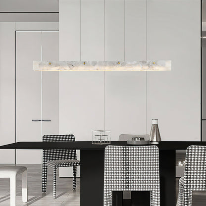Alabaster LED Linear Pendant Light – Dimmable, view 15