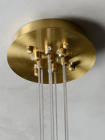 Alabaster Lunar Chandelier, view 29
