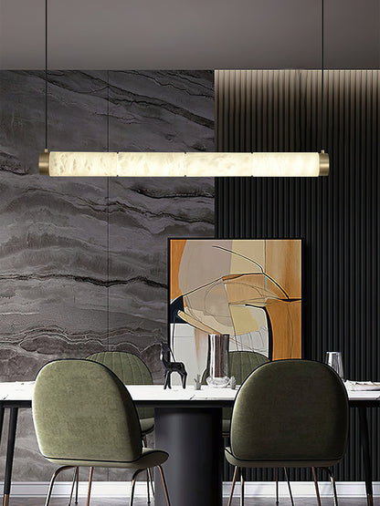 Alabaster Strip Pendant Light – Dimmable, view 10