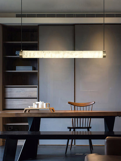 Alabaster Strip Pendant Light – Dimmable, view 12