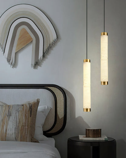 Alabaster Strip Pendant Light – Dimmable, view 13