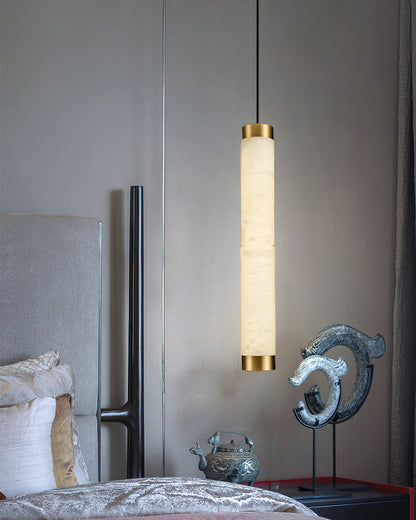 Alabaster Strip Pendant Light – Dimmable, view 14