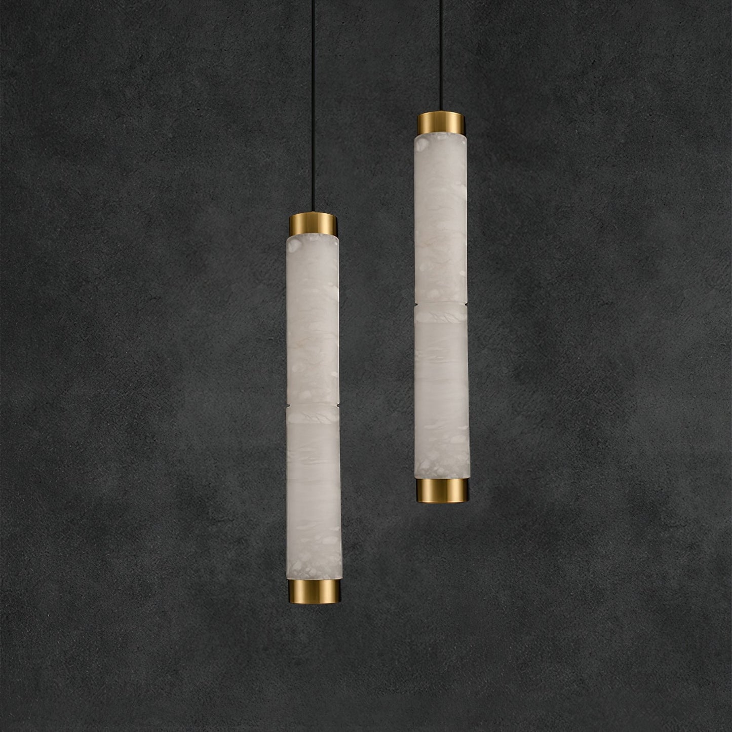 Alabaster Strip Pendant Light – Dimmable, view 15