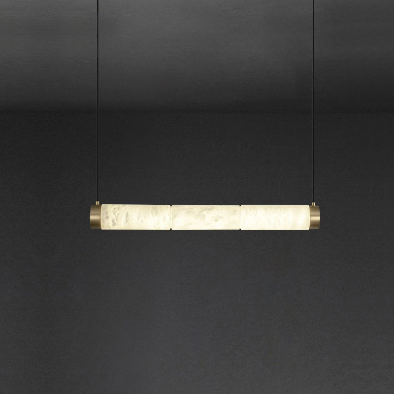 Alabaster Strip Pendant Light – Dimmable, detail