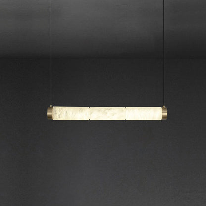 Alabaster Strip Pendant Light – Dimmable, detail