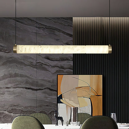 Alabaster Strip Pendant Light – Dimmable, view 5
