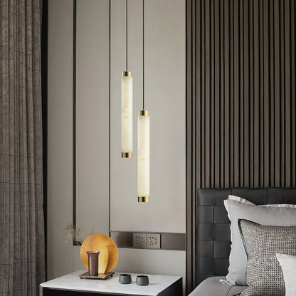 Alabaster Strip Pendant Light – Dimmable, view 7