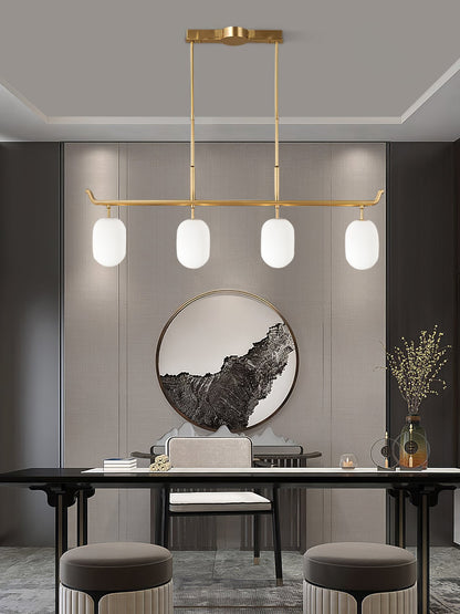 Alana Geometric Chandelier, view 6