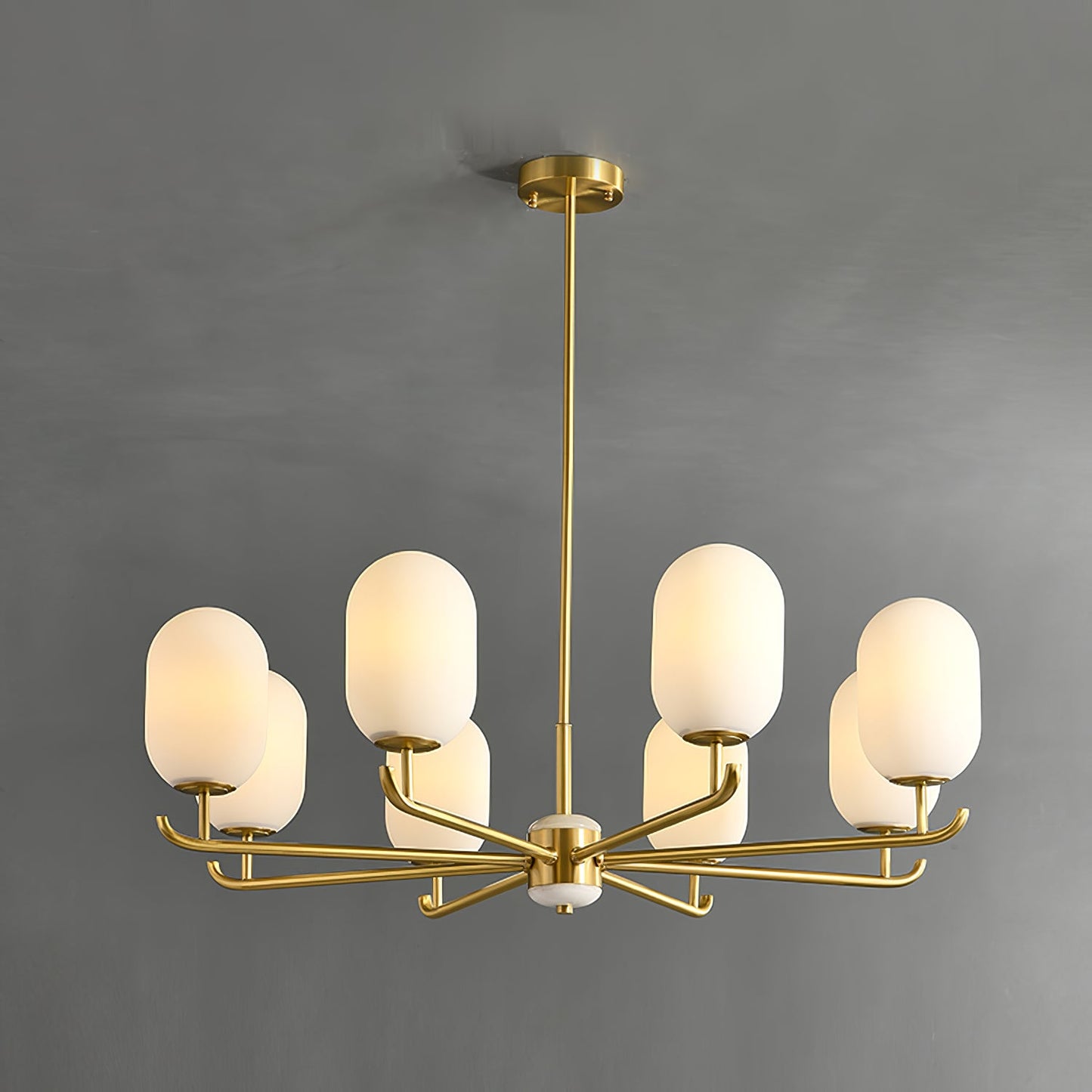 Alana Geometric Chandelier, view 13