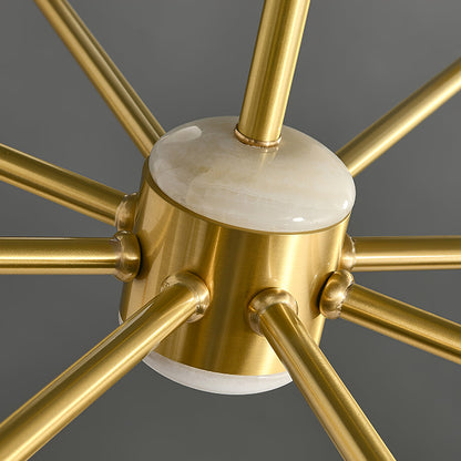 Alana Geometric Chandelier, view 17