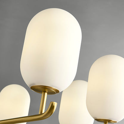 Alana Geometric Chandelier, view 18