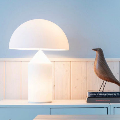 Mushroom Dome Glass Table Lamp – Dimmable, view 10