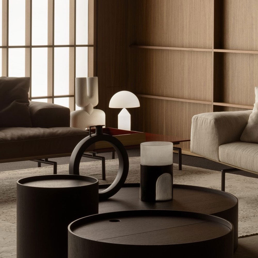 Mushroom Dome Glass Table Lamp – Dimmable, view 4