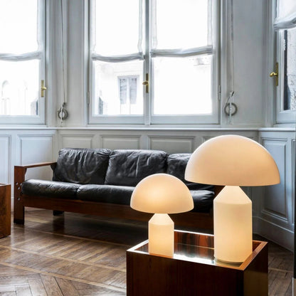 Mushroom Dome Glass Table Lamp – Dimmable, view 5