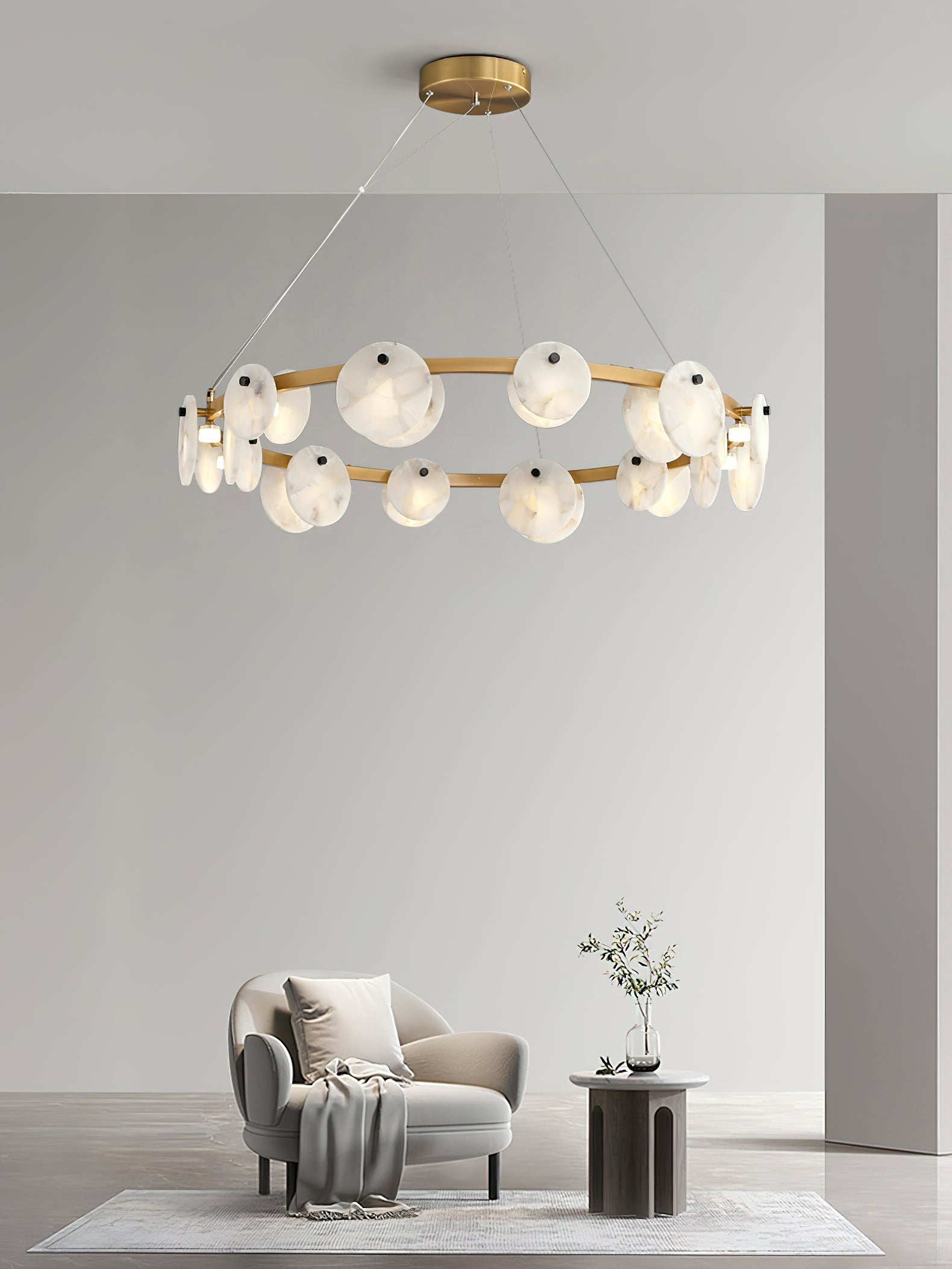 Austen Chandelier, detail