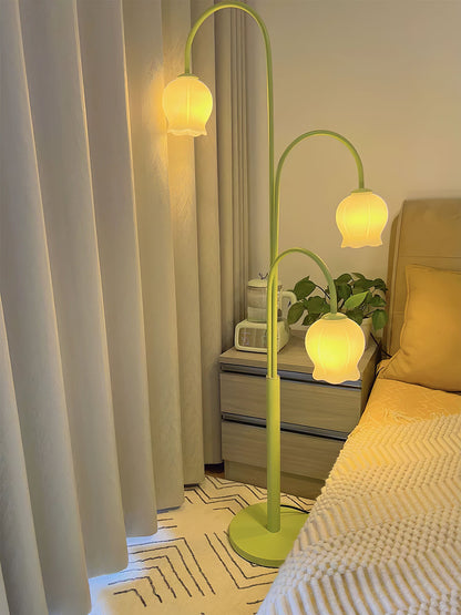 Bell Orchid Floor Lamp, view 13