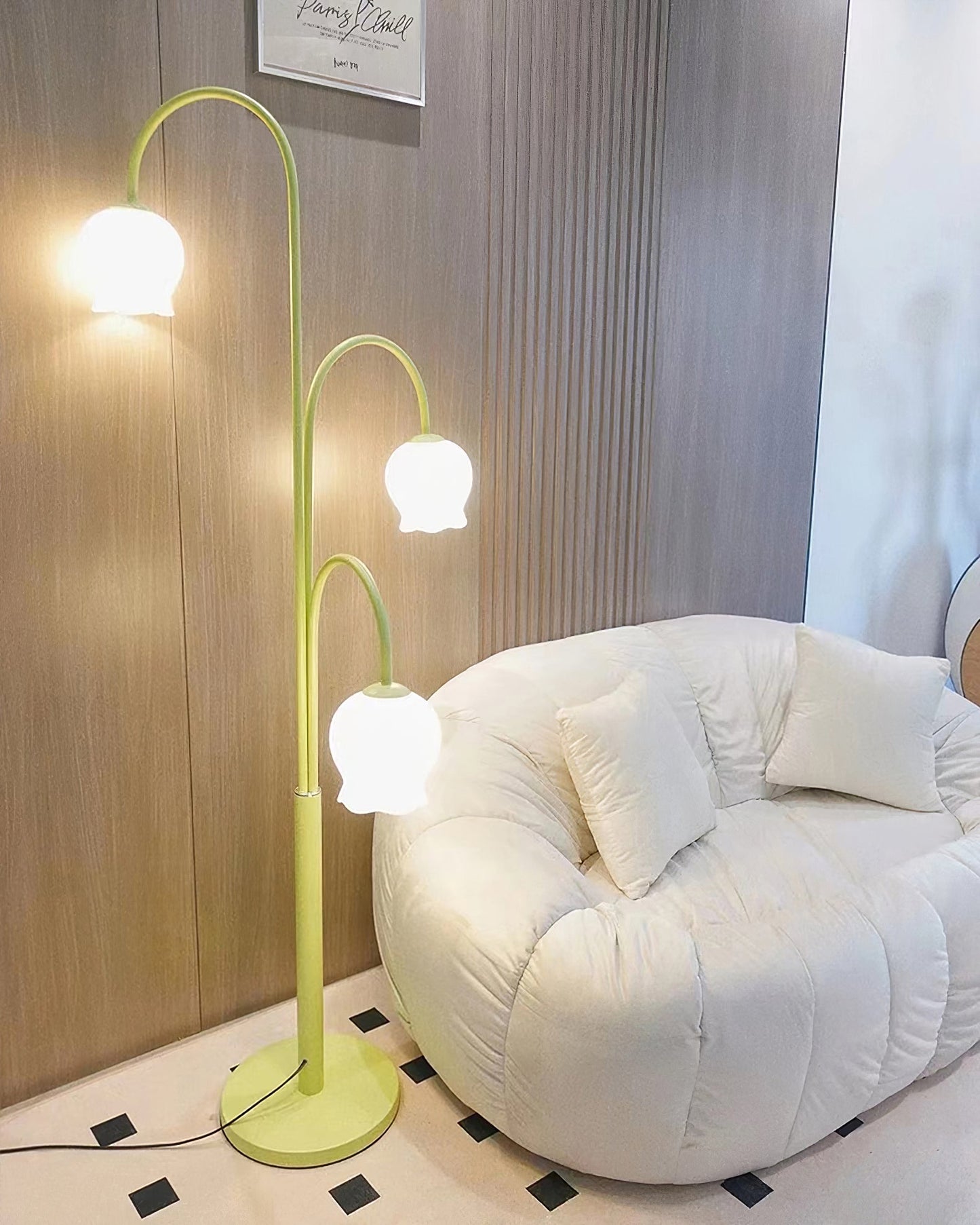 Bell Orchid Floor Lamp, view 20