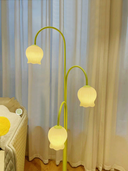 Bell Orchid Floor Lamp, view 26