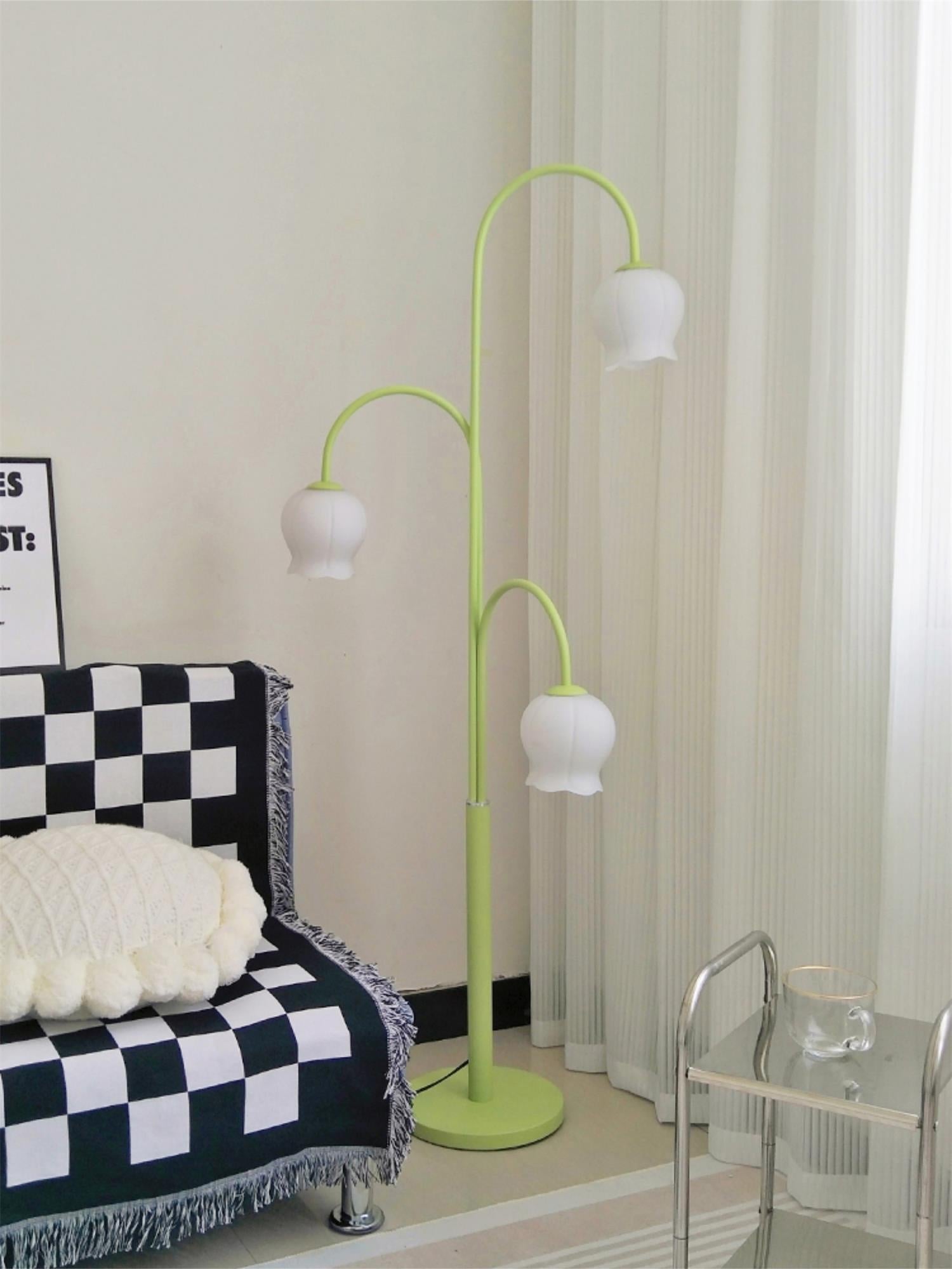 Bell Orchid Floor Lamp, view 29