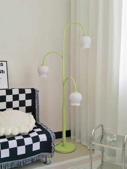 Bell Orchid Floor Lamp, view 29