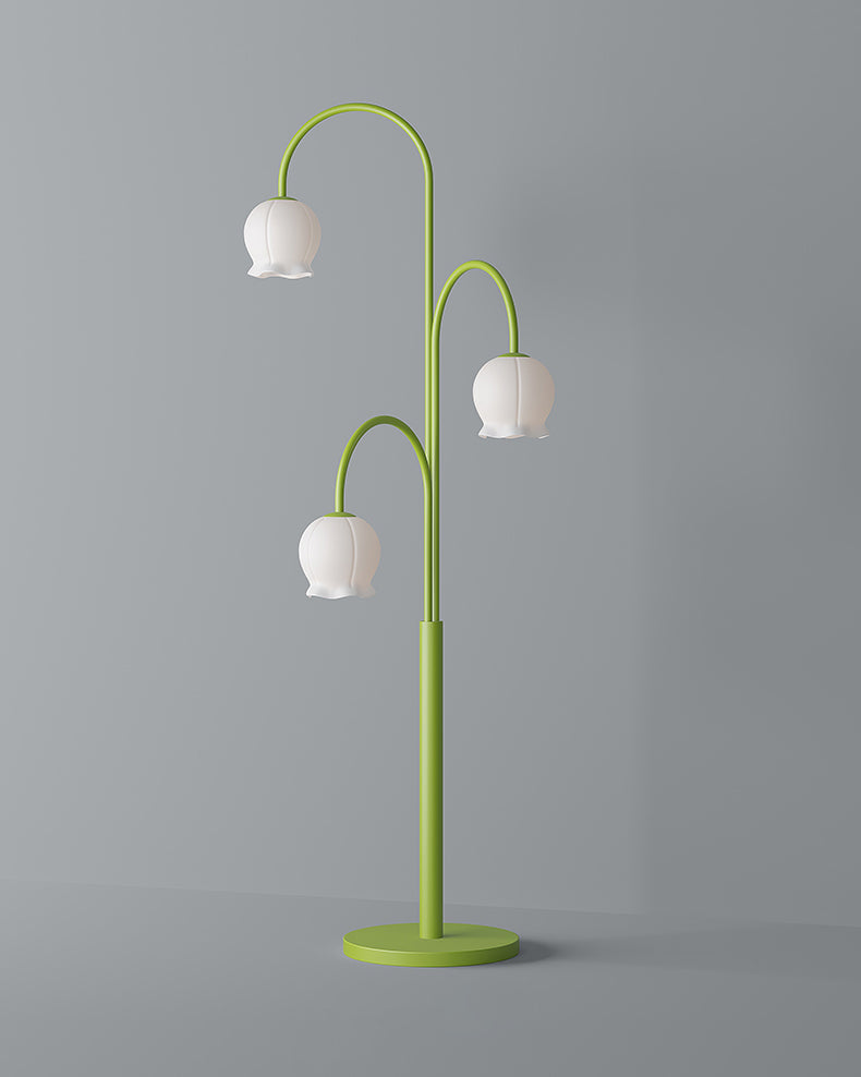 Bell Orchid Floor Lamp, view 33