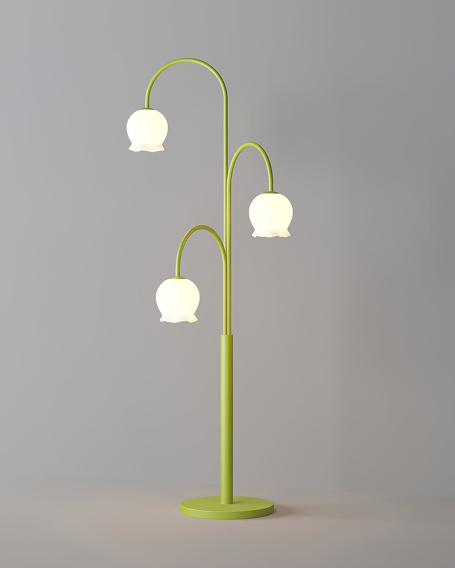 Bell Orchid Floor Lamp, view 34